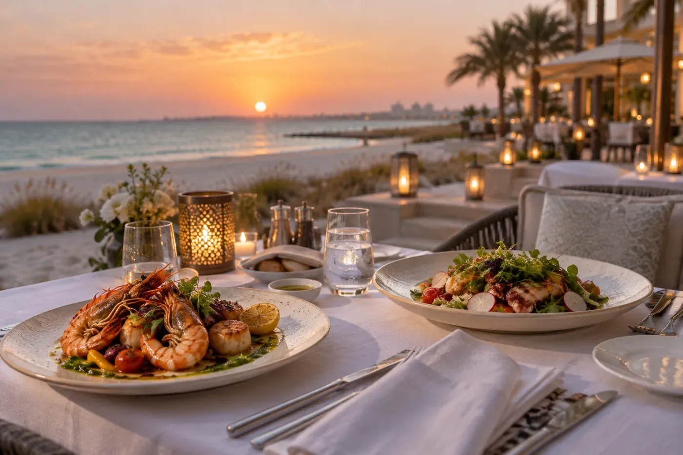 Brunch at Dusk (St Regis Saadiyat)