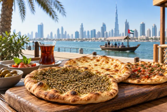 Firas Sweets — manakish 5–8 AED