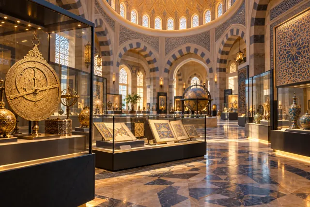sharjah museum of islamic civilization — AI illustration