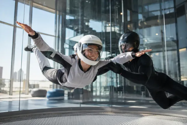 CLYMB Abu Dhabi Indoor Skydiving