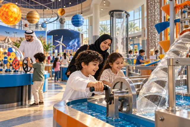 sharjah discovery centre — AI illustration