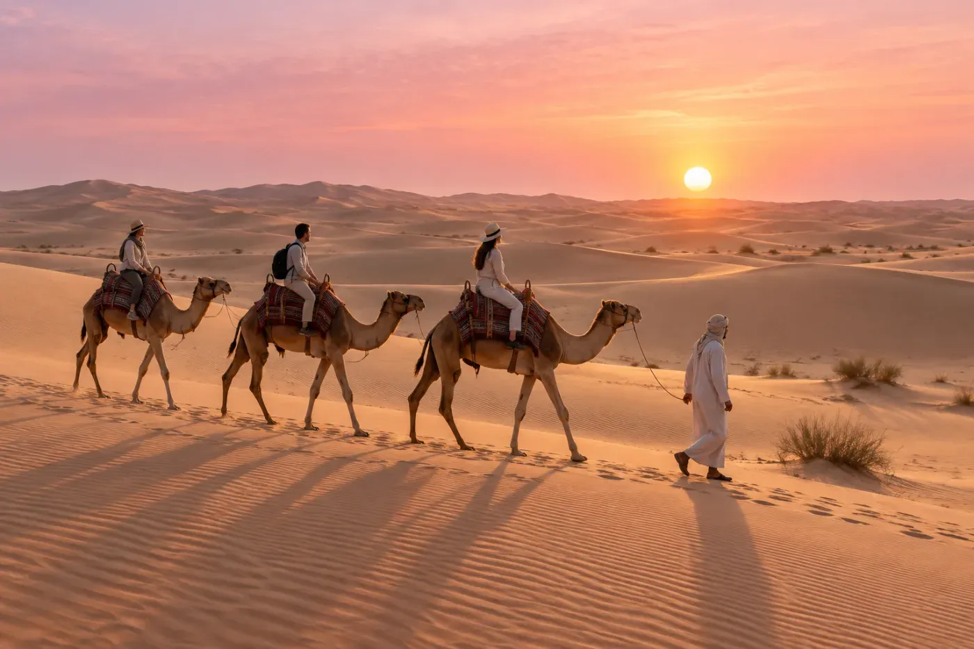 Camel Trekking Desert Experience (sunrise)