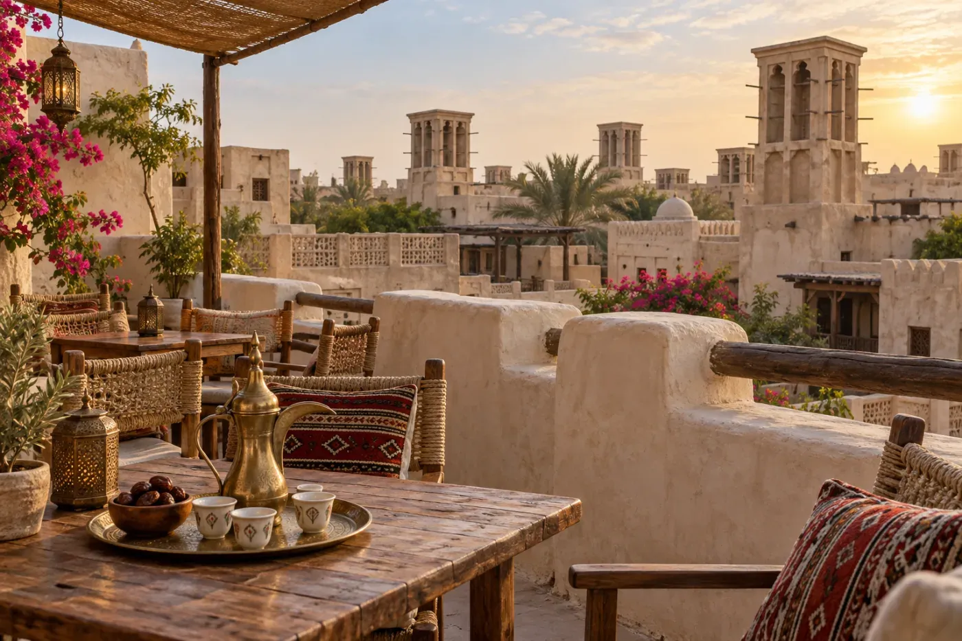 Al Fahidi Rooftop Cafés