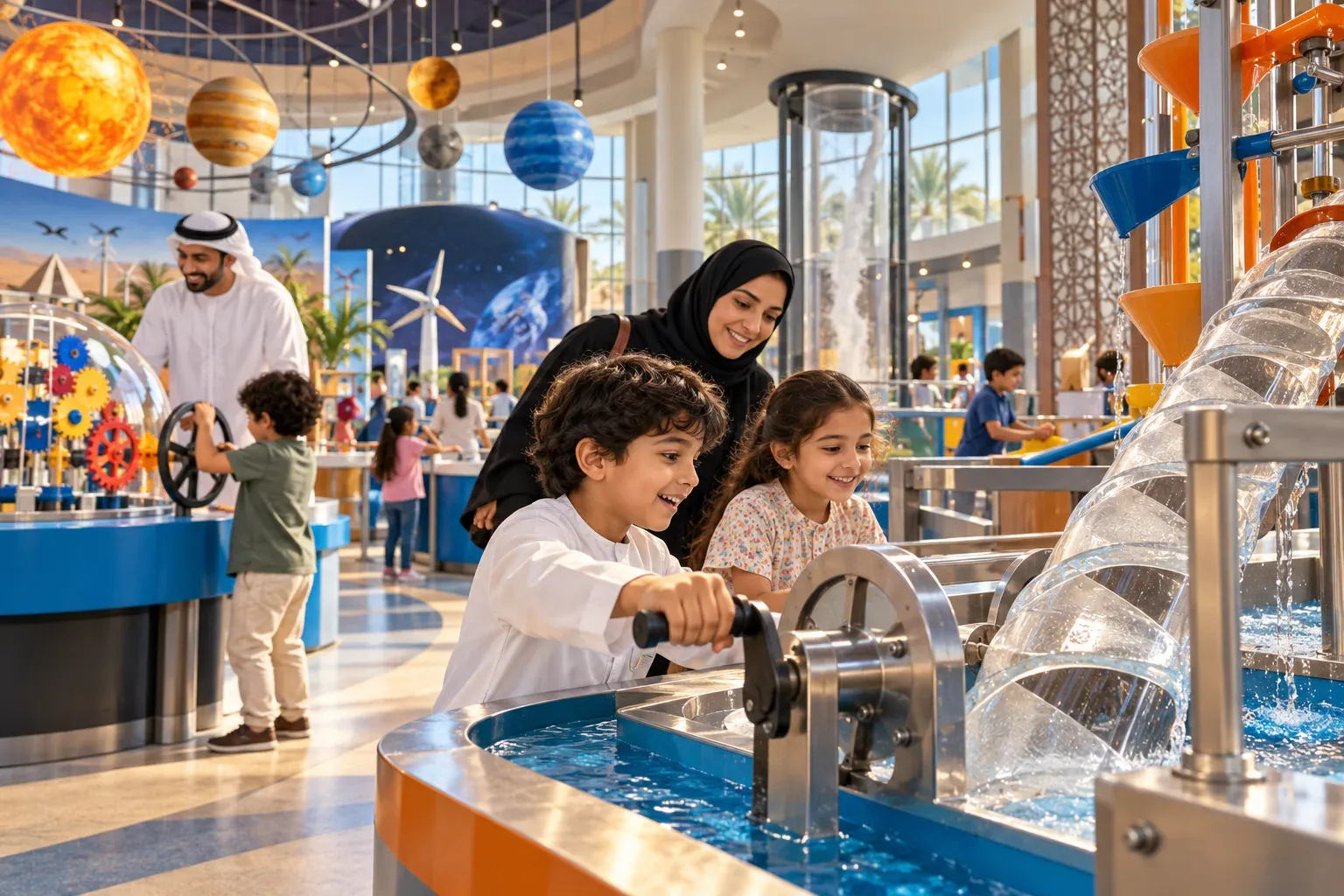 sharjah discovery centre — AI illustration