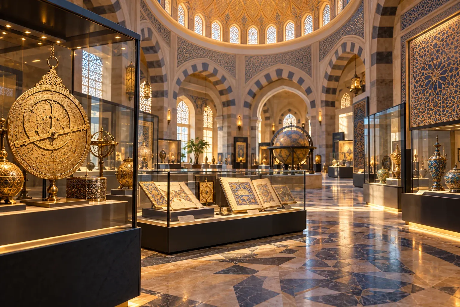 sharjah museum of islamic civilization — AI illustration